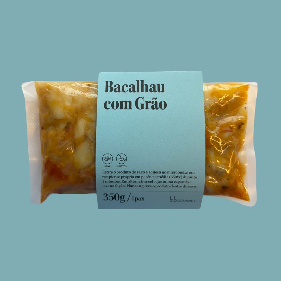 Bacalhau com Grão | refrigerado | 1 pax