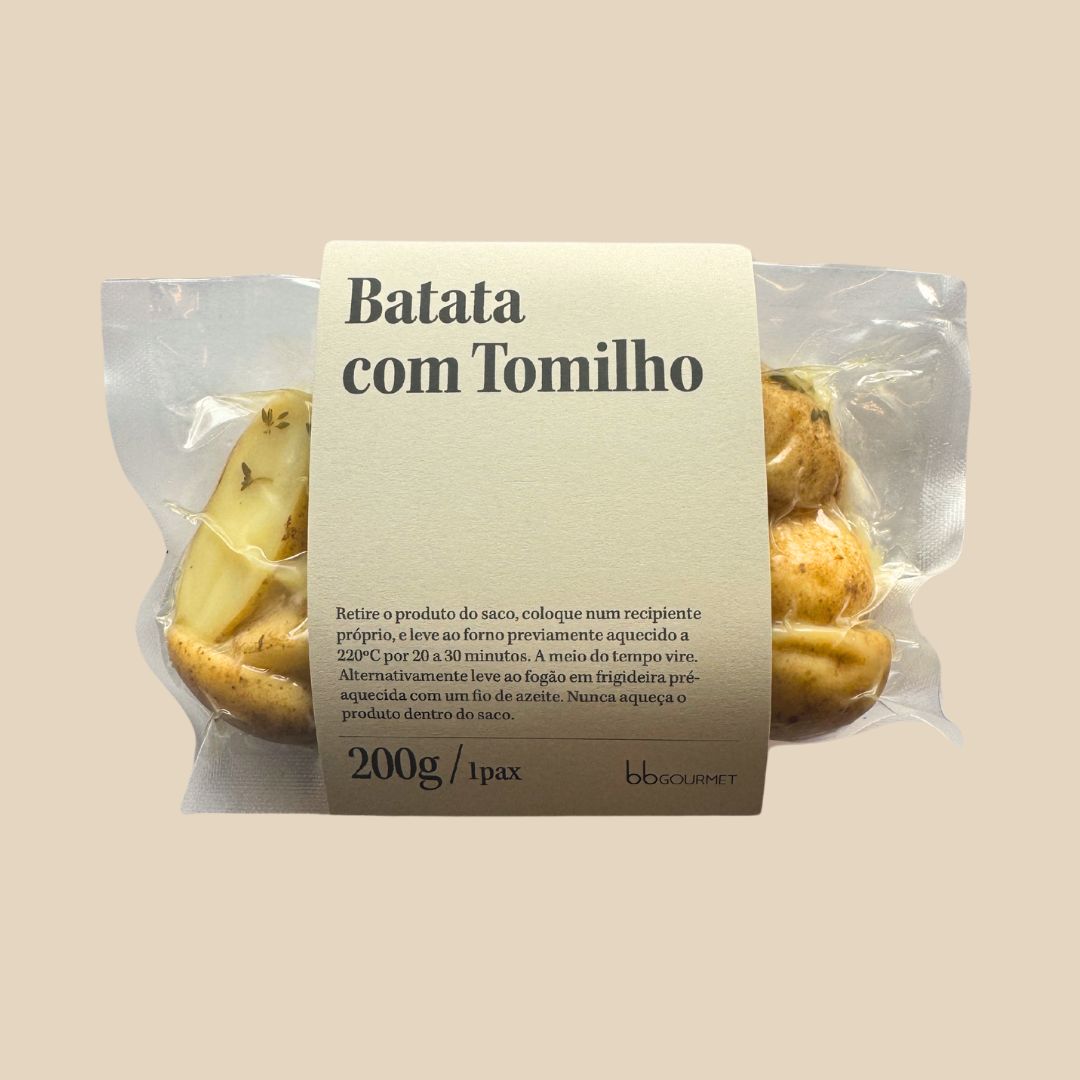 Batata aos Gomos com Tomilho | refrigerado | 1 pax