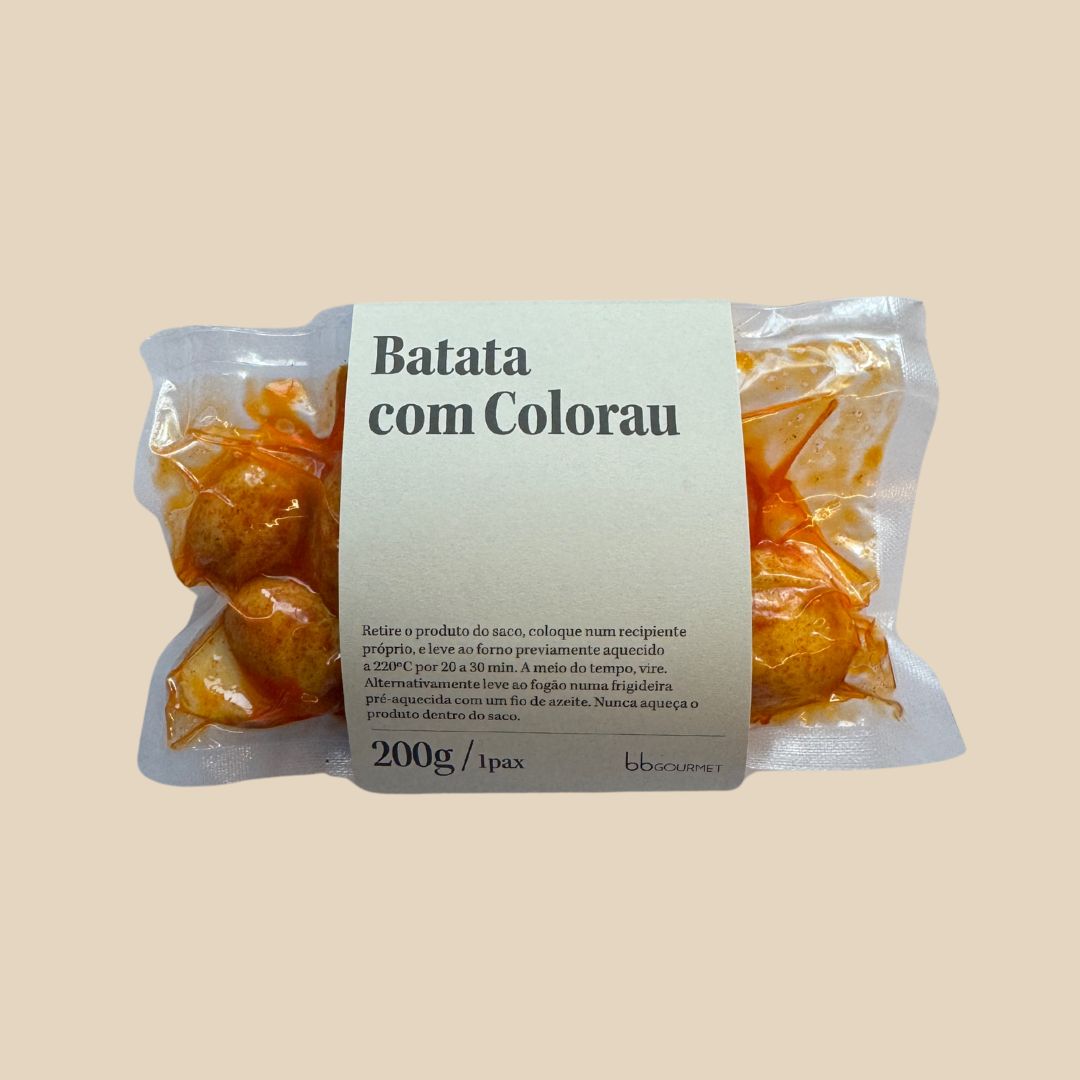 Batata aos Gomos com Colorau | refrigerado | 1 pax