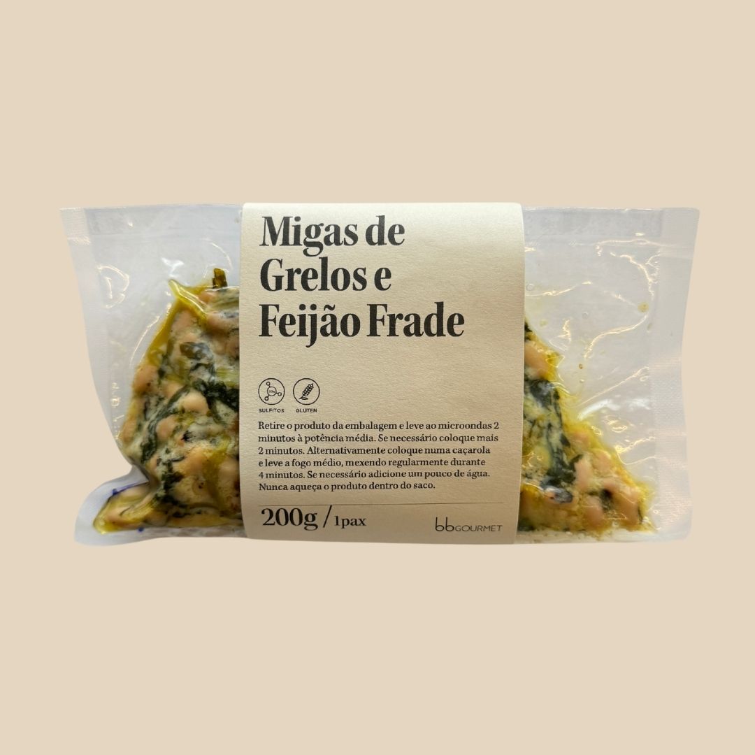 Migas de Grelos e Feijão Frade | refrigerado | 1 pax