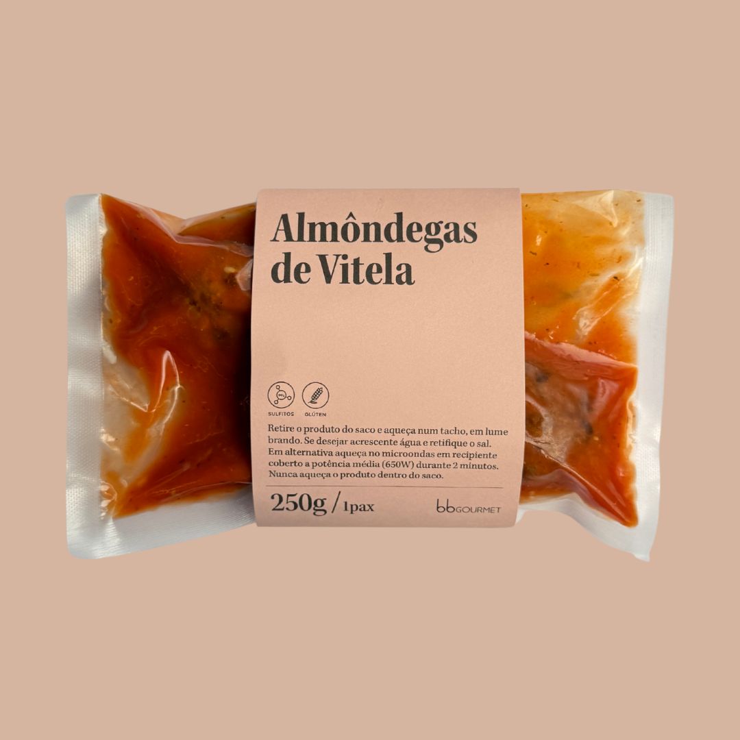 Almondegas de Vitela | refrigerado | 1 pax