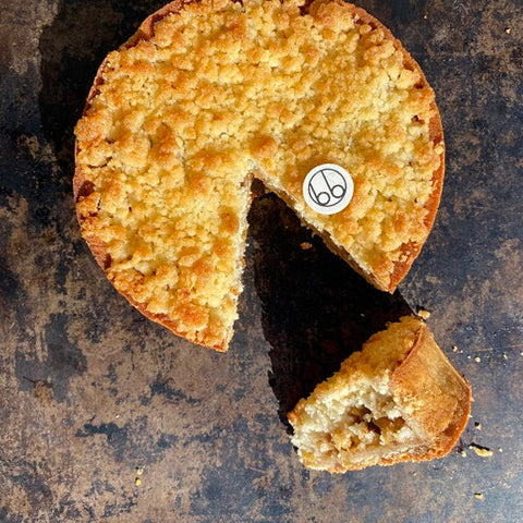Tarte Crumble de Maçã