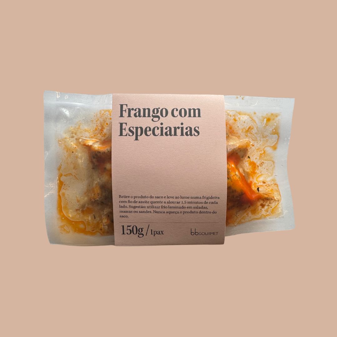Peito de Frango com Especiarias | refrigerado | 1 pax