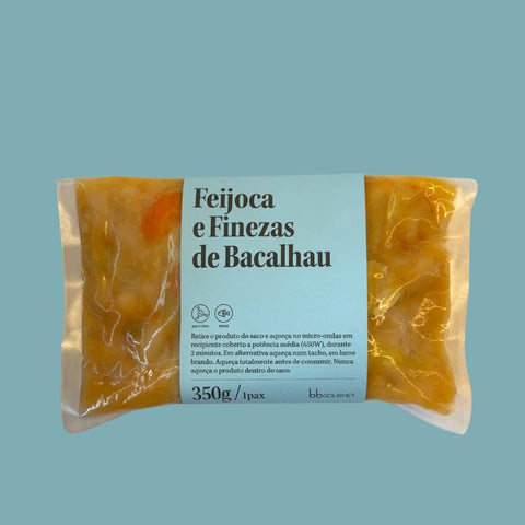 Feijoca e Finezas de Bacalhau | refrigerado | 1 pax