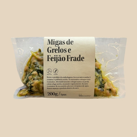 Migas de Grelos e Feijão Frade | refrigerado | 1 pax