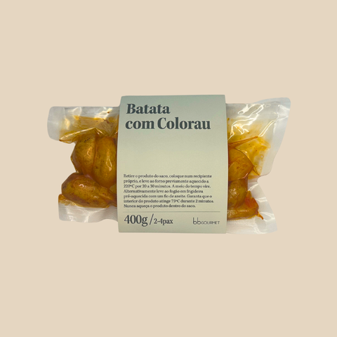 🌟 Batata aos Gomos com Colorau | refrigerado | 2-4 pax